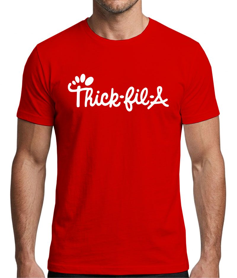 Trick Fil A Funny Chicken Lover T-Shirt – Parody Graphic Tee